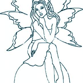 Раскраска Эльфы Раскраска Эльфы