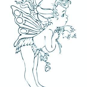 Раскраска Эльфы Раскраска Эльфы