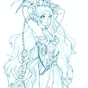 Раскраска Эльфы Раскраска Эльфы