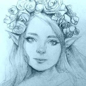 Раскраска Эльфы Раскраска Эльфы