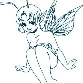 Раскраска Эльфы Раскраска Эльфы