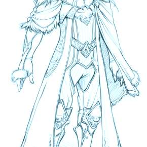 Раскраска Эльфы Раскраска Эльфы