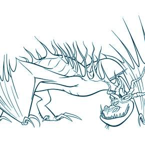 Раскраска Драконы