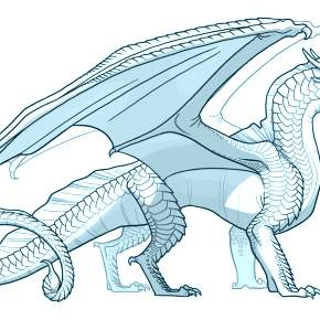 Раскраска Драконы