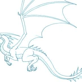 Раскраска Драконы