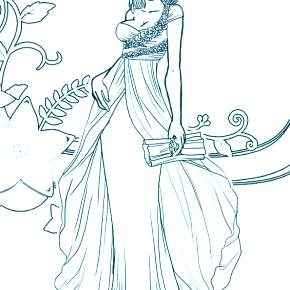 Раскраска Модницы Раскраска Модницы