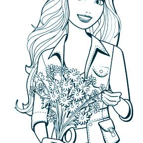 Раскраска Модницы Раскраска Модницы