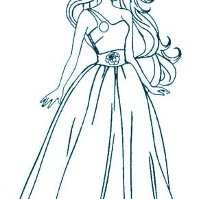 Раскраска Модницы Раскраска Модницы