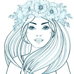 Раскраска Модницы Раскраска Модницы