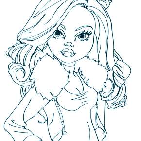 Раскраска Модницы Раскраска Модницы