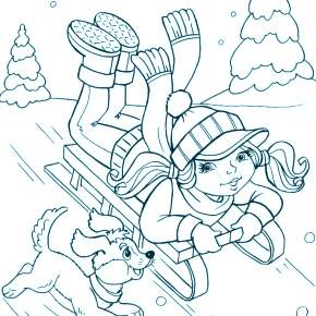 Раскраска Модницы Раскраска Модницы