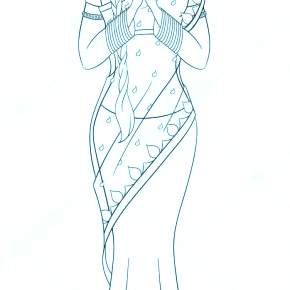 Раскраска Национальные костюмы Раскраска Национальные костюмы