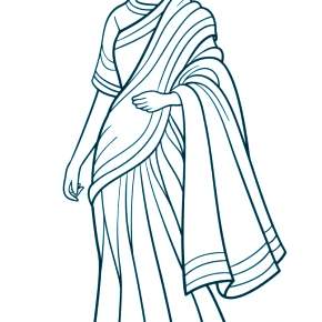 Раскраска Национальные костюмы Раскраска Национальные костюмы