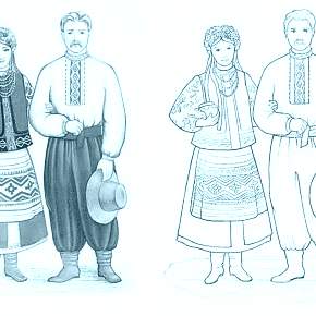 Раскраска Национальные костюмы Раскраска Национальные костюмы